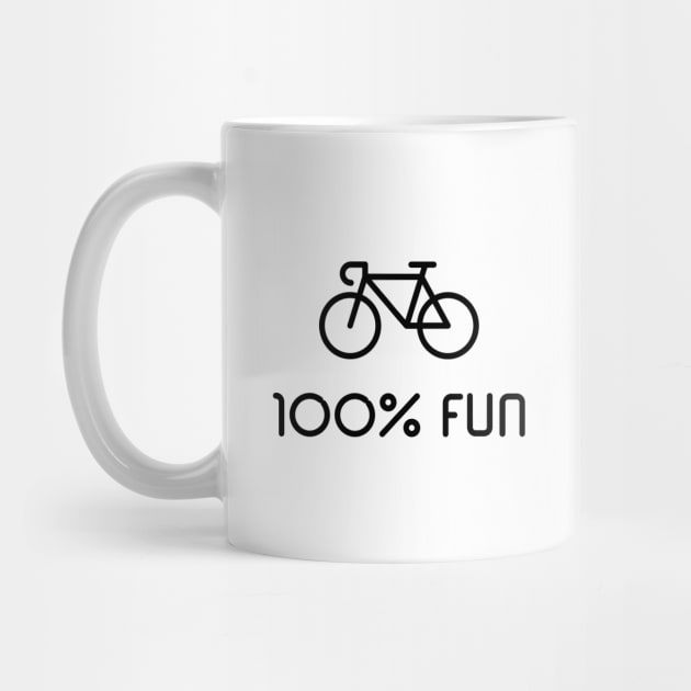 Racing Bike / Road Bike – 100% Fun (Bicycle / Black) by MrFaulbaum